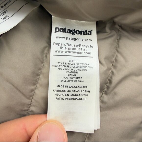 Patagonia Boys Size Medium Down Sweater - Picture 9 of 14